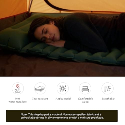 Unigear Inflatable Sleeping Mat, Compact Lightweight Camping Mat for Hiking — view 6
