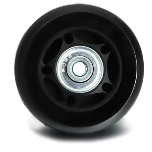 Luggage Wheels Replacement 50x18mm Rubber Mute Casters Pack of 4 — view 4