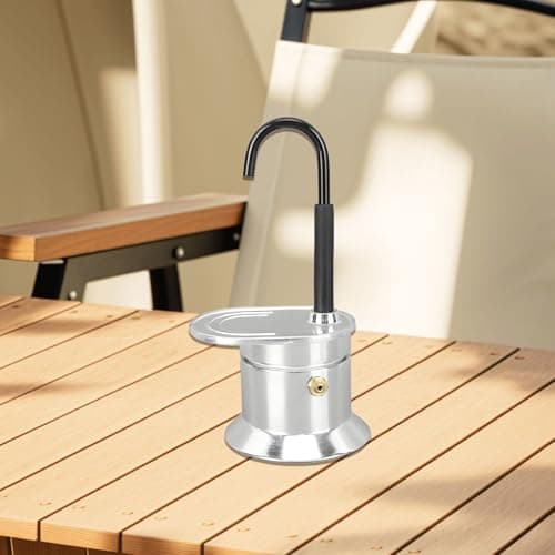 Tktouci Coffee Brewer Machine Aluminum Tube Food-Grade Compact Pot — view 3