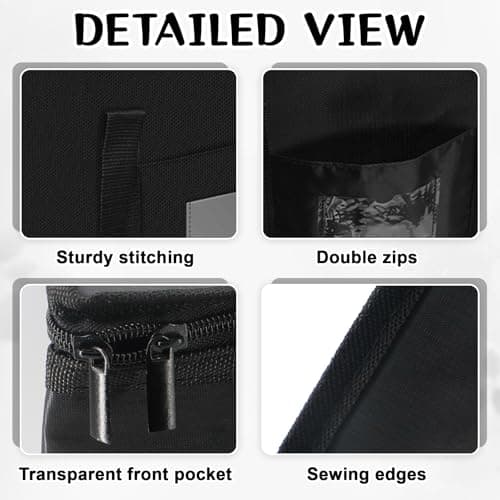 Yuaerbuo 40L Cool Bag, Cooler Bags, Picnic Bag Includes 15 Pcs Freezer Bags, Collapsible Cooler, Food Delivery Backpack, Cold Storage for Camping, Shopping, Family BBQ, Travel, and Barbecues — view 3