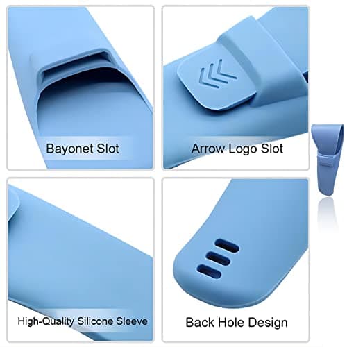 Skyzone Razor Case, Waterproof Razor Protector, Portable Silicone Razor Travel Case for Manual Razor Storage and Travel（blue） — view 4