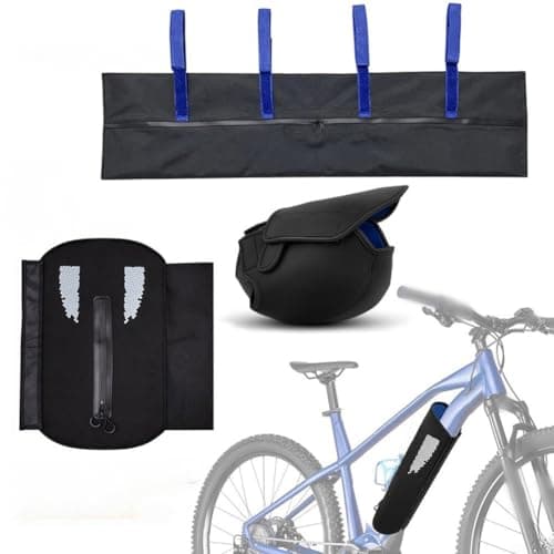 Honseadek For Neoprene E-Bike Cover Set, For Battery Motor Handlebar Guards — view 3