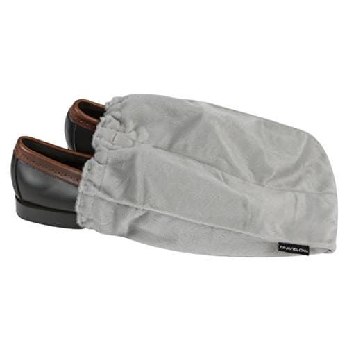 Travelon Set of 2 Shoe Bags, Gray, One Size