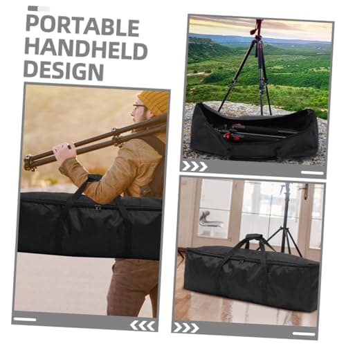 DOITOOL 6pcs Oxford Cloth Tripod Carrier Bag Tripod Storage Bag Zipper Equipment for Travel and Photography — view 3