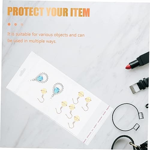 GLEAVI 200pcs Self-adhesive Bags Small Storage Bags Packing Organizer Clothing Supplies Packing Folder Adhesive Strip Storage Small Business Packaging Tshirt for Business — view 6