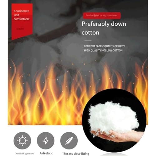 YBEBEWE Bodywarmer Unisex USB Electric Heating Jacket with 3 Temperature Settings Adjustable Size and 8 Heating Zones Washable Winter Warm Vest Coats Suitable for Fishing and Skiing Unisex — view 6