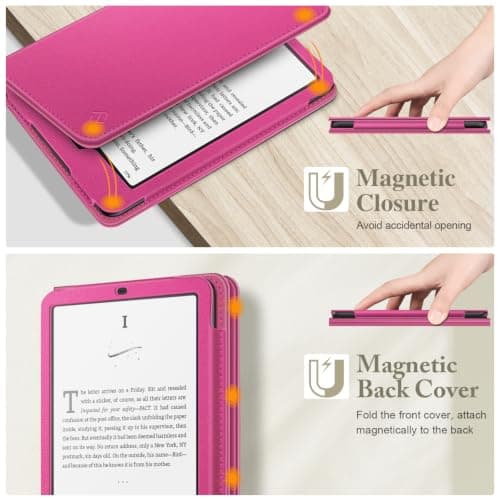 FINTIE Stand Case for Kindle Paperwhite 12th/11th Gen & Kindle Colorsoft — view 4