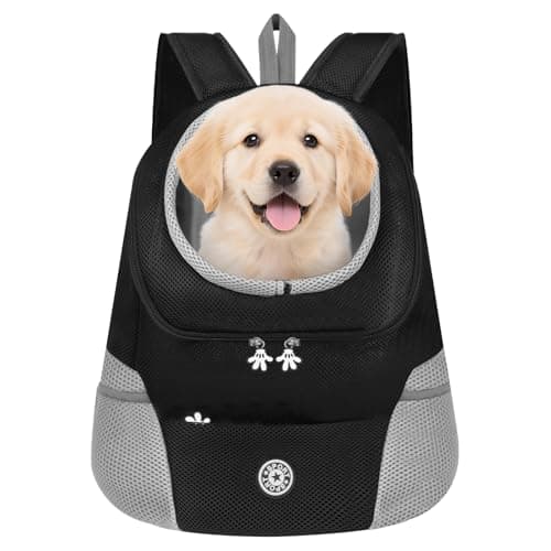 Adiwo Cat Backpack Carrier for Small, Foldable Pet Backpack with 3 Pockets