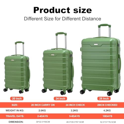 RMW Suitcase 24 Inch Medium Hard Shell Check-in Luggage — view 5