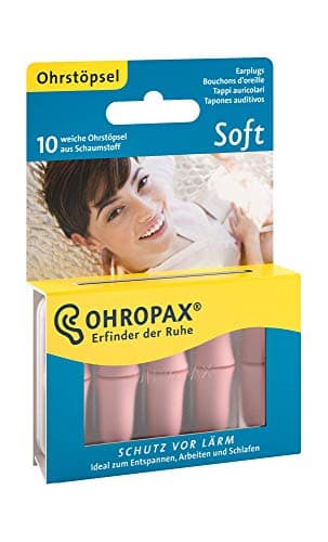 2 Packs of Ohropax Earplugs Soft - 10