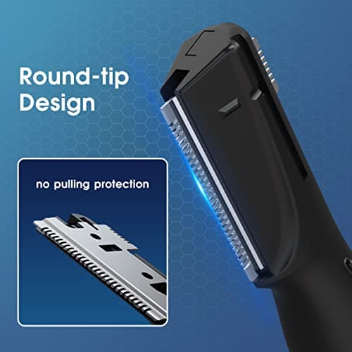 Upgraded Funstant Eyebrow Trimmer for Men, Precision Facial Grooming Tool, Battery-Operated Razor for Eyebrows, Light Beard & Face Detailing, Painless, No Pulling, Gentle on Skin, Compact & Portable — view 2