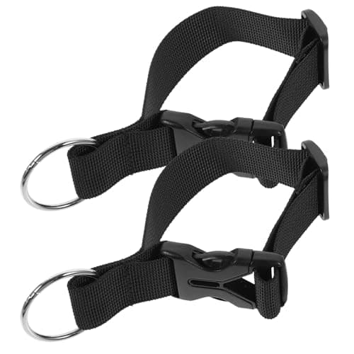 HYTROVE 2pcs Adjustable Travel Luggage Straps with Metal Spring Buckle Elastic Backpack Buckle Replacement for Suitcase and Hand Luggage Portable Multi-use Carrying Straps for Travel