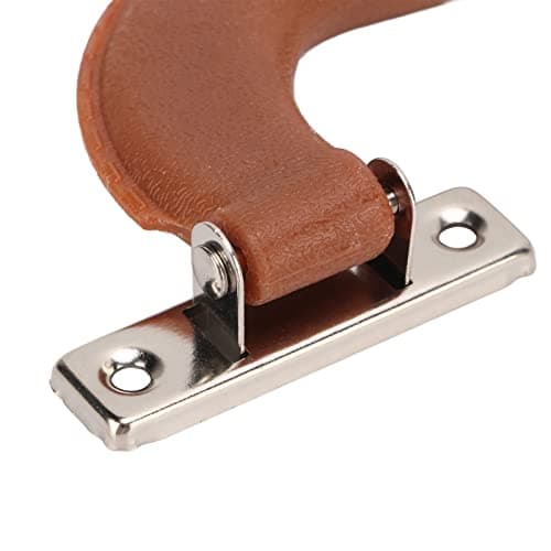 Karlak Suitcase Handle, Vintage Style, Easy Pull Design (Brown Red) — view 4