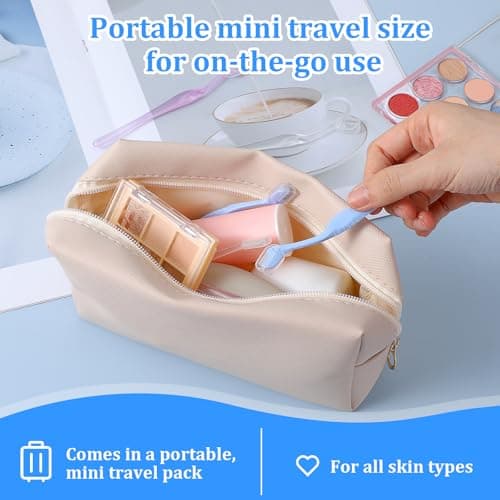 6Pcs Small Eyebrow Razors, Portable Mini face razors for Women, Face Razor Trimmer, Eyebrow Shaver For Facial Hair Lip, Shaving Removal Tool With Precision Cover — view 6