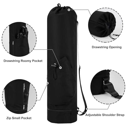 sportsnew Yoga Mat Bag Lightweight Mat Carrier for Women Workout — view 3