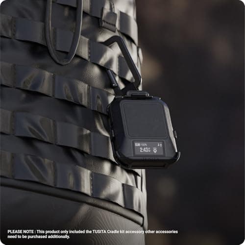 TUSITA Cradle Kit Accessory Compatible with Garmin inReach Messenger Plus Satellite Communicator - GPS System Accessories — view 5