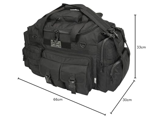 *New* Kombat Tactical Saxon Holdall - 65 Litre Police Security Special Forces Military Kit Bag Patrol Pack — view 5