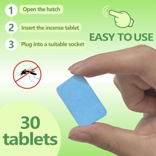 Mosquito Repellent,30Tablets, Indoor Insect Repellent, Mosquito Killer (30Pcs) — view 2