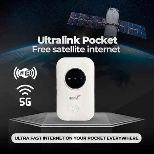 2025 Ultralink Pocket Router Ultralink Pocket WiFi Ultralink Pocket [ Internet In Your Pocket] Link Router Unlimited Satellite Internet High Speed Router For Anywhere — view 3