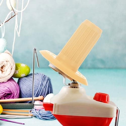3pcs Wool Winder Replacement Cone for Home Use, Beige Plastic — view 6
