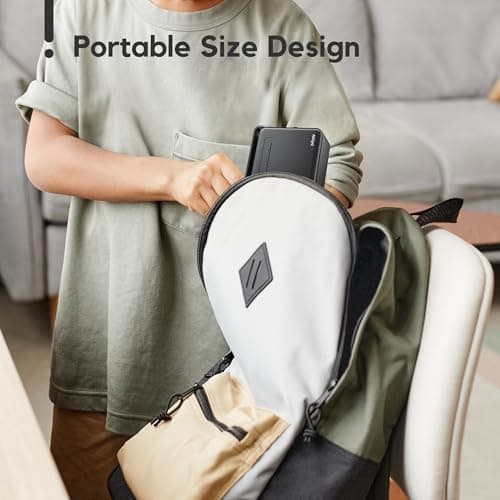 AKIYO O1 Mini Projector, Ultra-Portable 360° Rotating Auto Keystone 15000LM — view 2