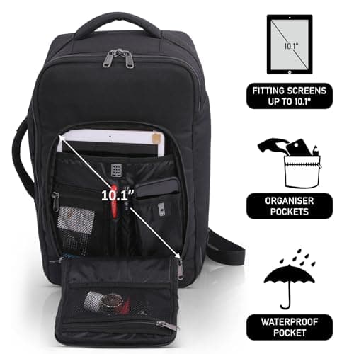 5 Cities 40x30x20cm Ryanair & Wizz Air Under Seat Cabin Backpack — view 5