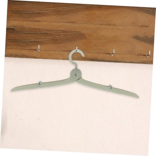 WOONEKY 4pcs Outdoor Folding Clothes Hanger Portable Travel Hangers Collapsible Travel Accessories for Camping Laundry — view 4