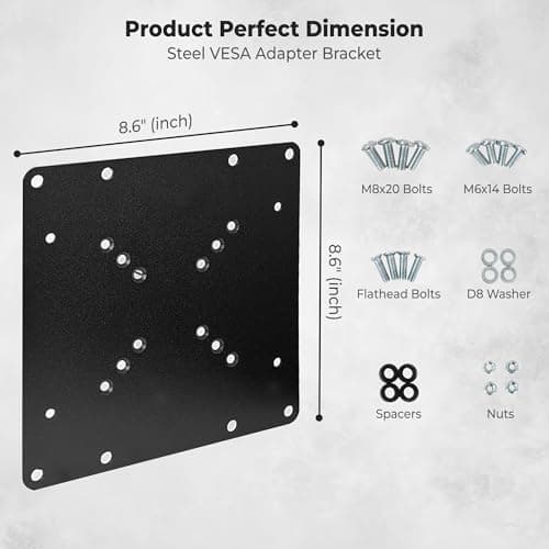 Mount World 1056 VESA 200 x 200 Universal Adapter for Medium Mounts by Mount World — view 3
