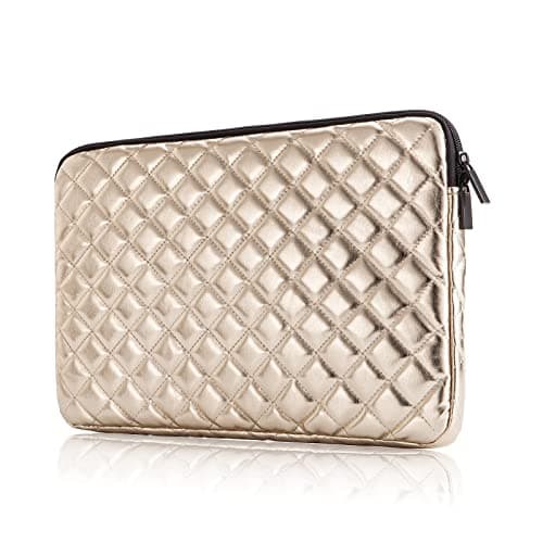 TRIUMPH VISION Puffy Laptop Sleeve Pouch Case Protective Bag Lined Padded