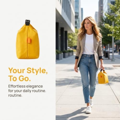Insulated Lunch Bag for Men Women, Leakproof Thermal Cooler Tote Bag — view 6