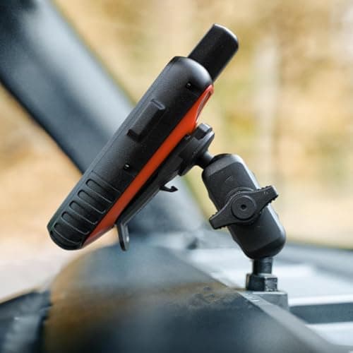 VGEBY Motorcycle GPS Mount with 1 Inch Ball, Nylon Black (Stand Kit A) — view 4