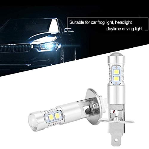 Xelord H1 Led, H1 Led Headlight Bulb 6000K, 2Pcs Car LED Bulbs, H1 LED Headlight Bulbs 1800 LM 6000K Super Bright Headlamp Bulbs Car LED Headlights Conversion Kit DC 12-28V LED High Low Beam Bulb — view 3