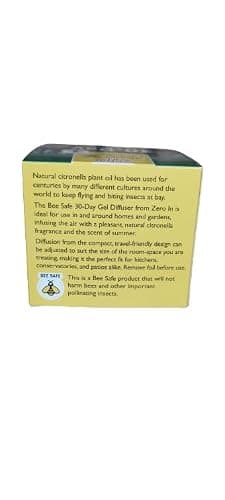 Zero In 30-Day Insect Repellent Gel Diffuser - 2 Pack - Natural Citronella Diffuser, Biting Insect & Mosquito Repellent, Bee Safe - Indoor and Outdoor Use, Travel Size — view 4