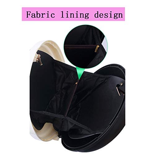 ZXCASDF Motorcycle Trunk Top Lock Storage Carrier Case Motorcycle Accessory Portable Trunk Lid Organizer Storage Bag Motorcycle Tour Tail Box,rose gold — view 3