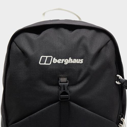 Berghaus 24/7 Solo 25L Rucksack with Laptop Sleeve & Walking Pole Holders, Hydration Compatible, Flow Technology, 49x25x24cm (Black) — view 5