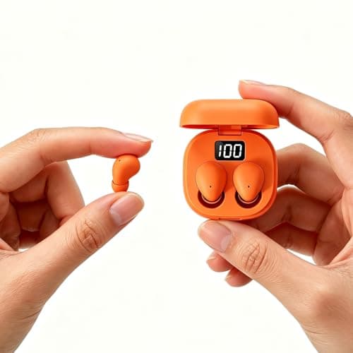 Yeforu Invisible Earphones Small Invisible Earbuds Wireless Bluetooth Micro Hidden Discreet Tiny Sleep Mini Earbuds For Sleeping Ear Buds For Small Ears Sleep Headphones For Sleeping