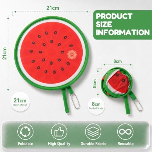 6 Pcs Hand Fan Folding, Fruit Pattern Hand Held Fans Folding ,Pop Up Fan — view 2