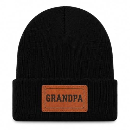 XIAOSLMP Grandpa Beanie for Men, Grandpa Gifts for Christmas Birthday