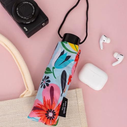 kate spade new york Compact Travel Umbrella, Safari Floral — view 3