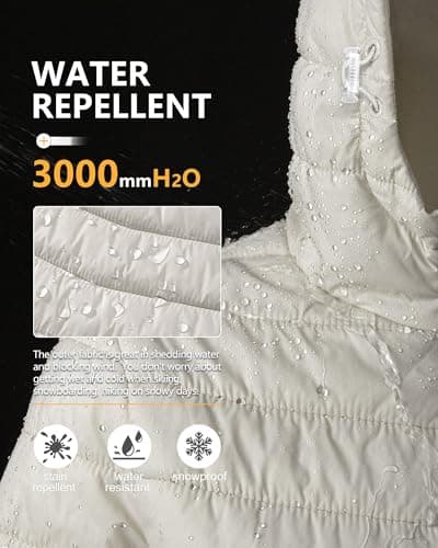 Outdoor Ventures Women's Packable Hooded Puffer Jacket Quilted Jacket — view 3
