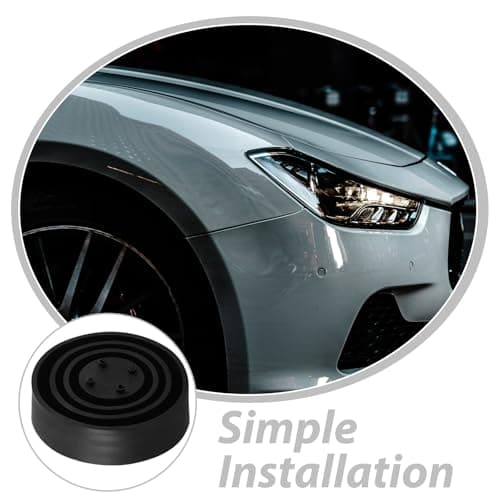 HINTRMENT Car Headlight Protector and Dust Cover Sleek Black Silicone for Long-distance Travel and Off-road — view 3