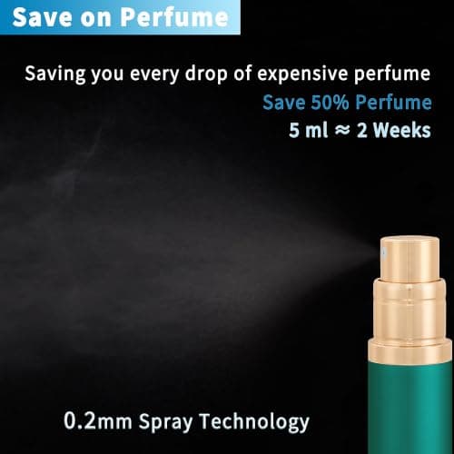 5ml 1-Pack Travel Refillable Perfume Atomiser Bottle, Perfume Refill Bottle — view 2