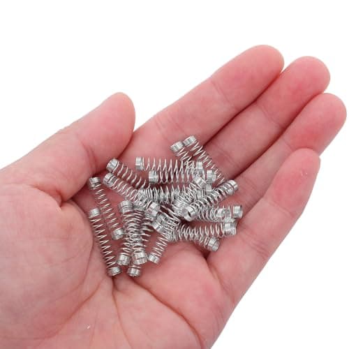 TOYANDONA 100pcs Stainless Steel Pen Refill Springs Small Compression Spring for Ballpoint Pen Replacement for Smooth Writing and Fast Retraction in DIY Repairs — view 4
