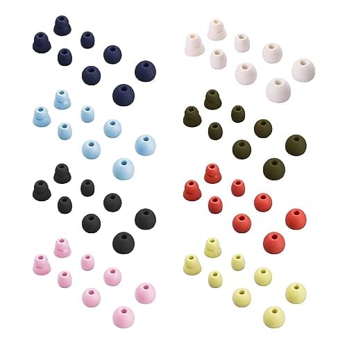 Ear Tip for Earphone Replacement 4Pairs Soft, Navy blue — view 5