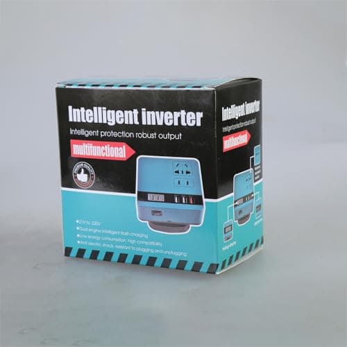 Friendly Battery Inverters Intelligent Voltages Converter Travel Power Adapter Innovative Battery Adapter for Home Overloading Protections Device — view 4