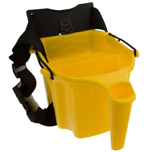 Coral 73621 Paintwiz 1.25 Litre Paint Kettle Pail with Belt and Ladder Straps Safer use with Roller or Brush — view 6