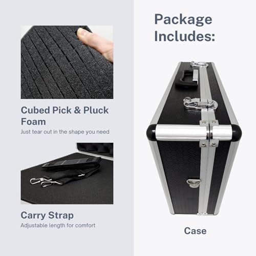 ROC Cases A501 Flight Case 46x33x15cm, Fixed Lid, Pick & Pluck, Hard Case — view 6