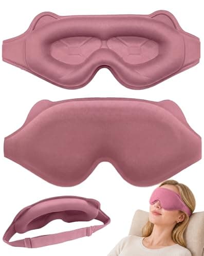 VLUNT 3D Contoured Sleep Mask for Sleeping Blackout Eye Mask