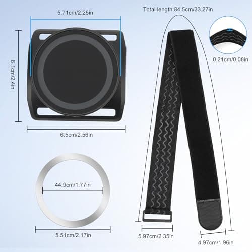 EEEKit Magnetic Thigh Mount for Tablets and Phones, Tablet Holder for Bed — view 3