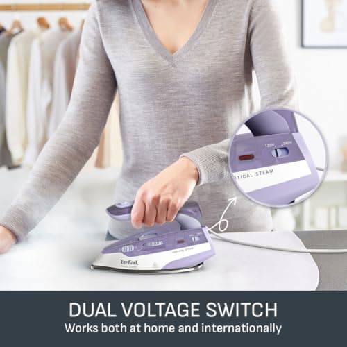 Tefal First Class, Steam Iron, Travel-Ready Foldable Format, Compact, Lightweight, Fast Heat-Up, DB1612G0 — view 5